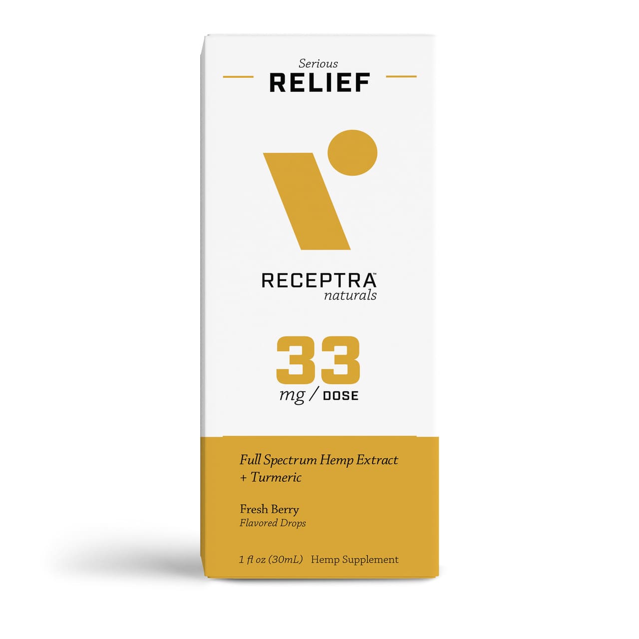 Receptra Serious Relief + Turmeric Tincture 33mg/dose image6
