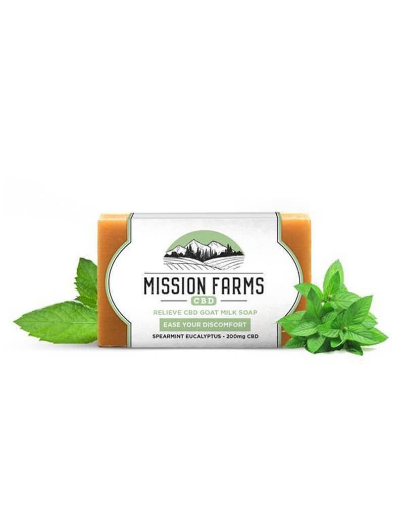 Mission Farms CBD Relieve CBD Goat Milk Soap 200 mg image