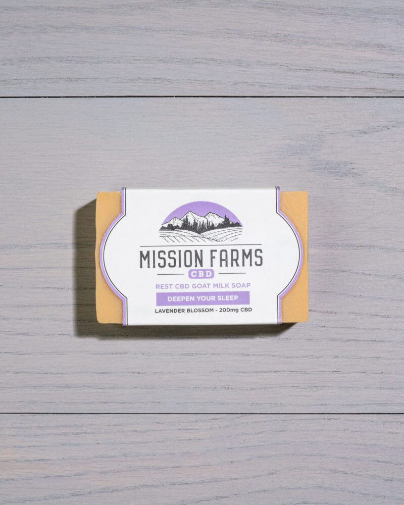 Mission Farms CBD Rest CBD Goat Milk Soap 200 mg image_2