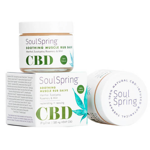 SoulSpring Soothing Muscle Rub Salve 350mg