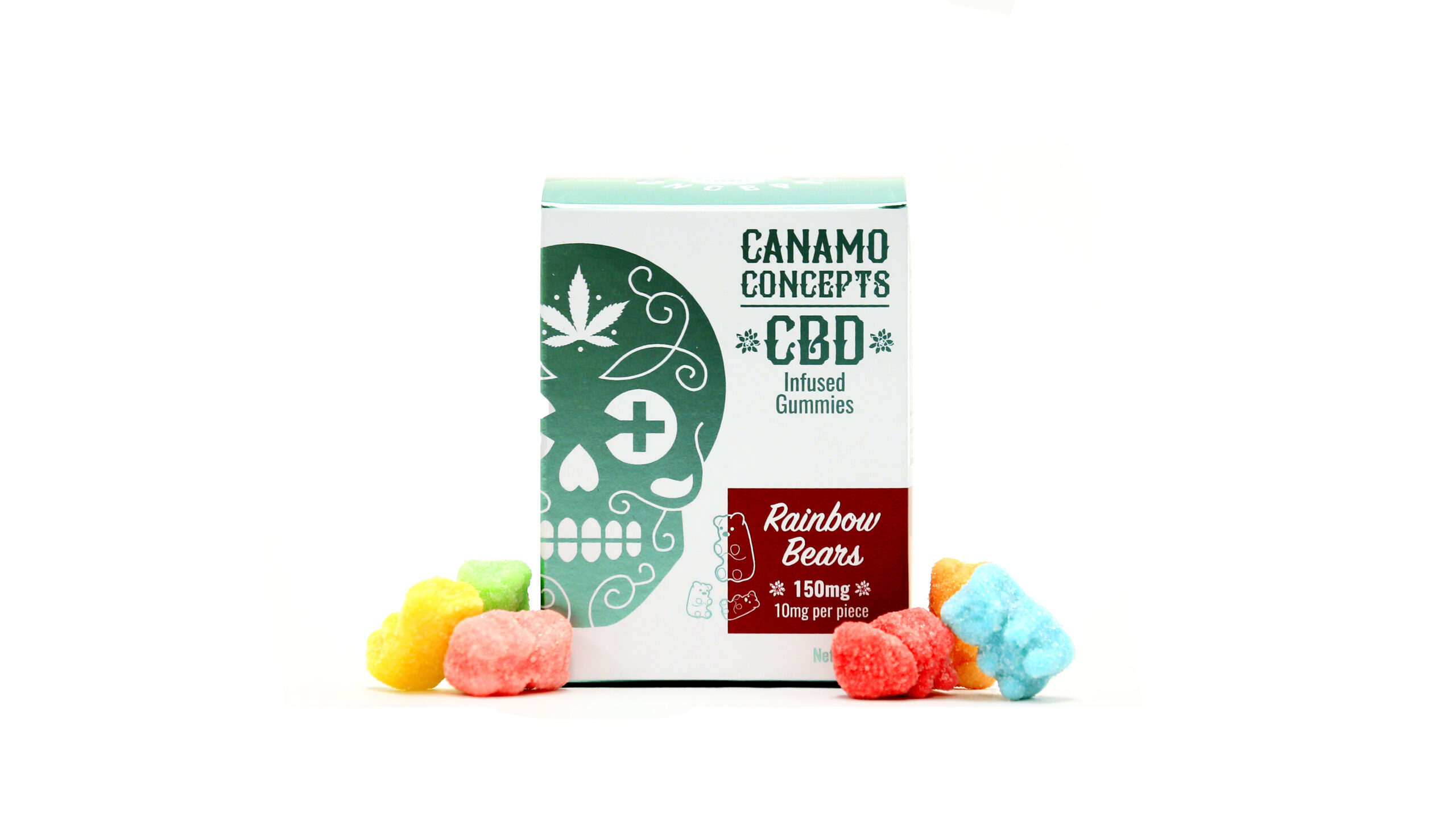 Gummies – 150mg, Raibow Bears logo