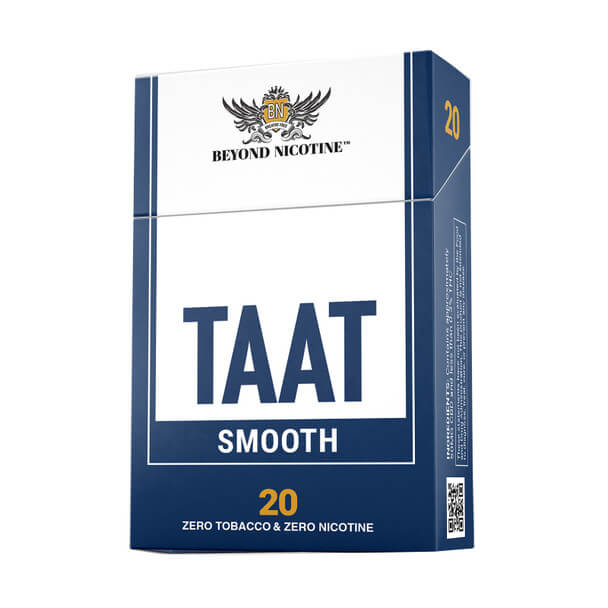 TAAT CBD Cigarettes Beyond Nicotine Full Spectrum Cigarettes Smooth Pack 500mg