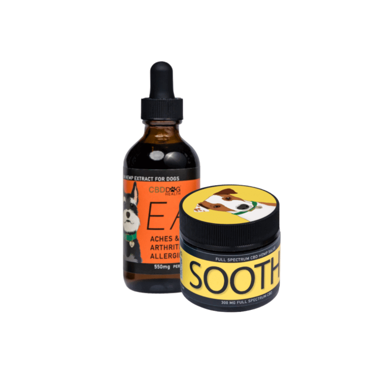 Allergy Duo CBD Oil and Slave for Dogs with Allergies logo