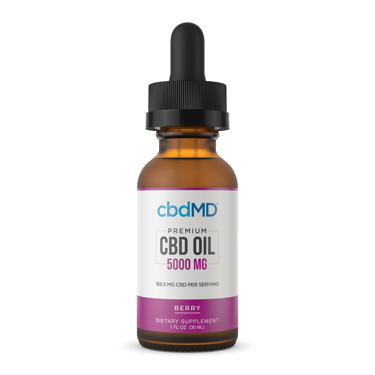 CBD Oil Tincture - Berry - 5000 mg - 30 mL logo