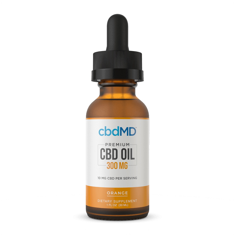 CBD Oil Tincture - Orange - 300 mg - 30 mL logo