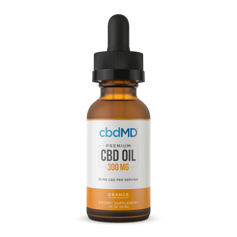 CBD Oil Tincture 300mg - Orange logo