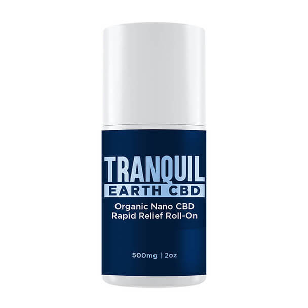 Tranquil Earth CBD Rapid Relief Nano Roll-On 500mg