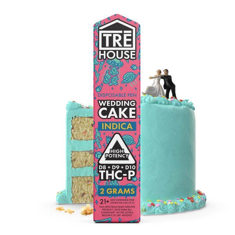 Cake Vape with Delta 8, D9, D10 and THC-P logo
