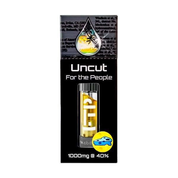 CBD For The People Uncut Cartridge with Terpenes 400mg