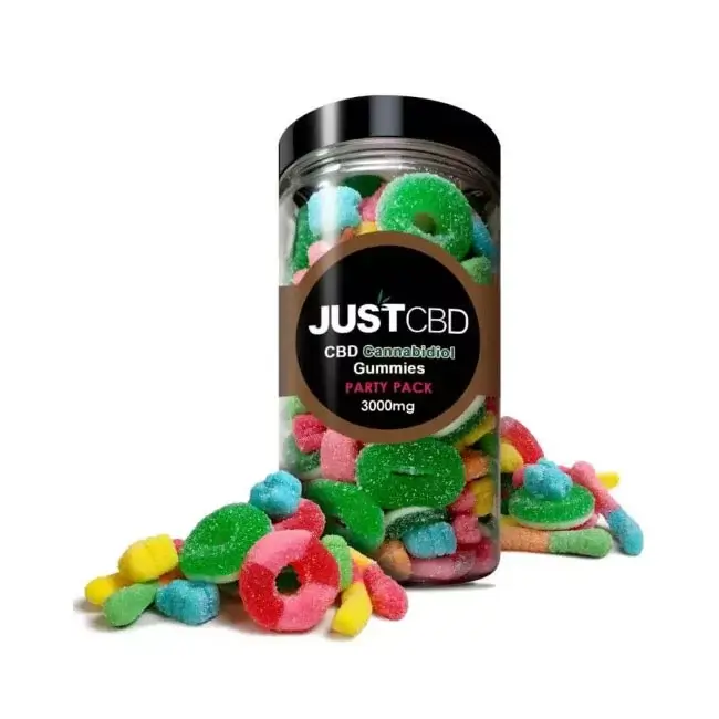 CBD Gummies 3000mg Jar Party Pack logo