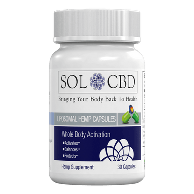 SolCBD Advanced Liposomal CBD Capsules