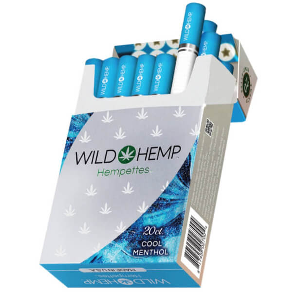 Wild Hemp CBD Cigarettes Cool Menthol Hempettes 50mg