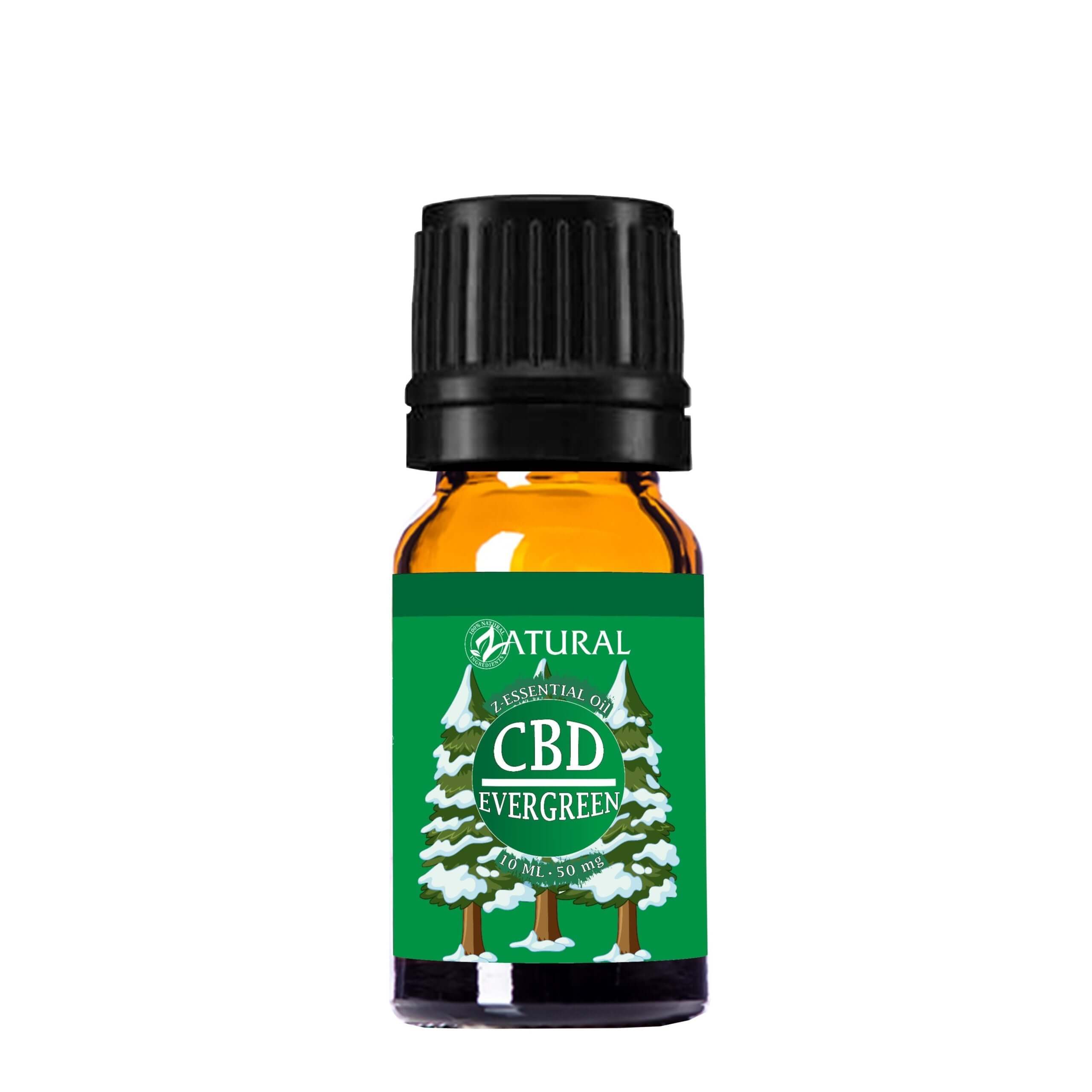 Zatural CBD Evergreen Seasonal Essential oil 50 mg image