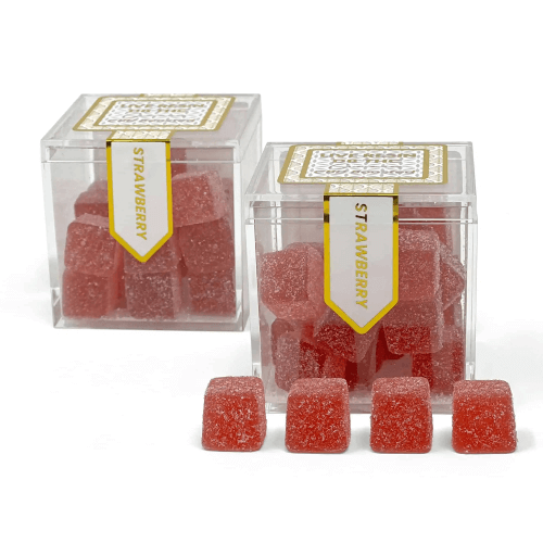 2-Pack Live Resin Delta 8 THC Gummies | 600mg | CBD-Boosted | Strawberry logo