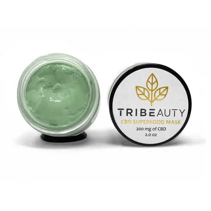 CBD Superfood Mask | 6-in-1:  Brightens, Softens, Plumps, Hydrates, Oxygenates, Calms + Protects logo