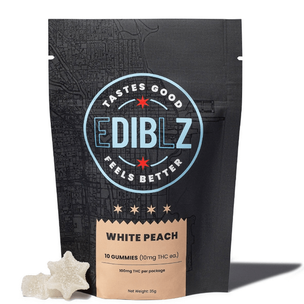 DIBZ | White Peach Gummies - Hybrid logo