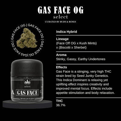 Gas Face OG (1/2 Oz., 14g) logo