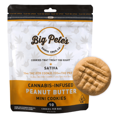 Peanut Butter - Sativa [10pk] (100mg) logo