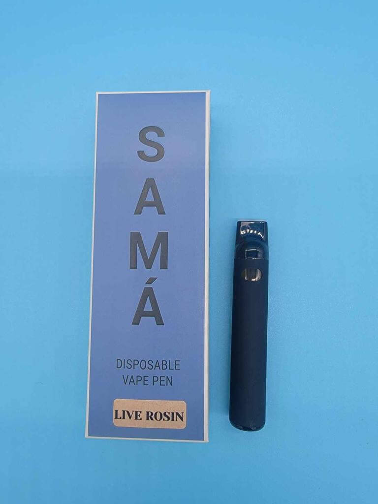 SAMA™ Live Rosin Disposable Vape HYBRID / LA KUSH - 0.5g logo