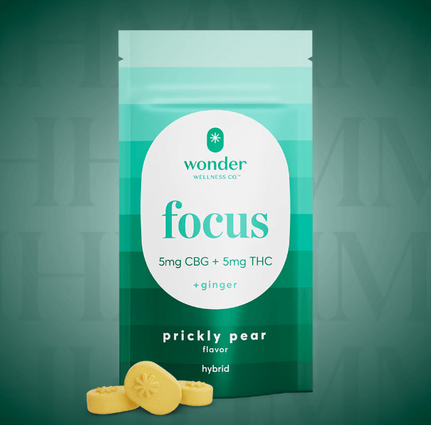 Wonder | Focus 1:1 Prickly Pear Gummies logo
