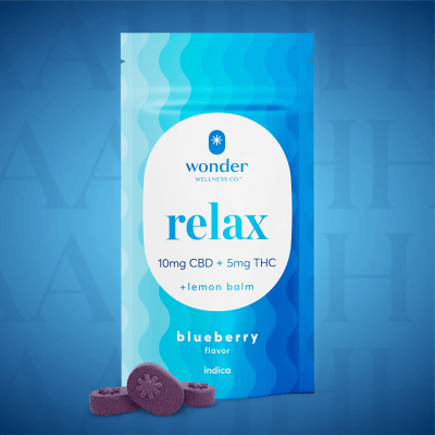 Wonder Relax Gummies 2:1 (Blueberry) logo