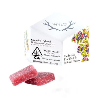 Huckleberry Hybrid Enhanced Gummies  logo