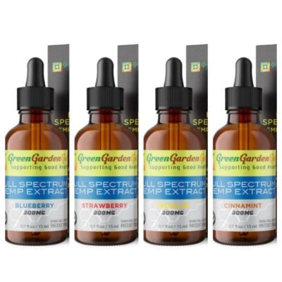 Green Garden Gold 300mg CBD Oil 15ml  logo