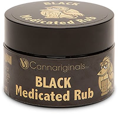Black Medicated Rub  logo