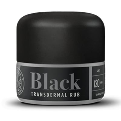 Black Medicated Rub logo