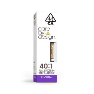 40:1 Vape Cartridge, 0.5 gram logo