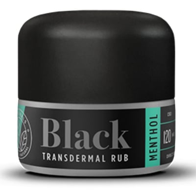 Black Mentholated Rub  logo