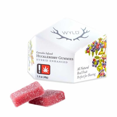 Huckleberry Hybrid Enhanced Gummies  logo