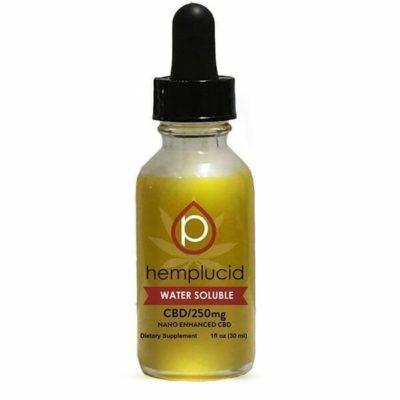 Hemplucid CBD Water Soluble 250mg CBD Oil 30ml logo