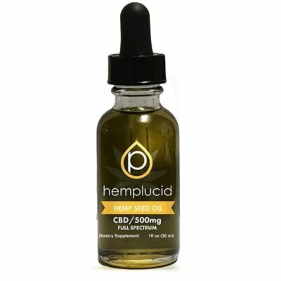 Hemplucid CBD Hemp Seed Oil 500mg 30ml logo