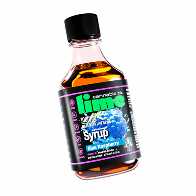 1000mg Live Resin THC Syrup Tincture | Blue Raspberry logo