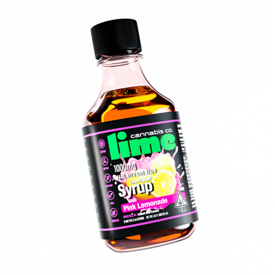 1000mg Live Resin THC Syrup Tincture | Pink Lemonade logo