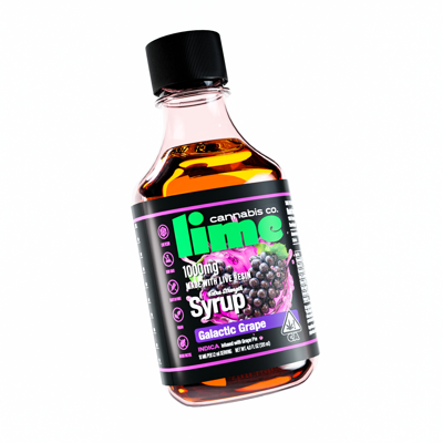1000mg Live Resin THC Syrup Tincture | Grape logo
