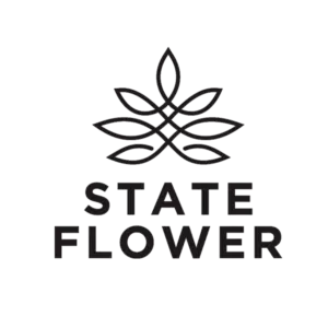 State Flower Cannabis Logo
